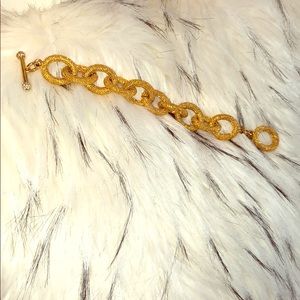 Gold Chain Linked Bracelet
